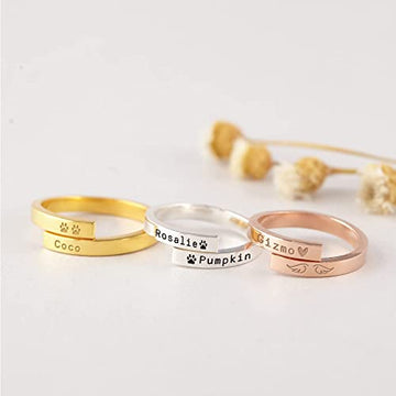 2 Name Wrap Ring - 2.5mm