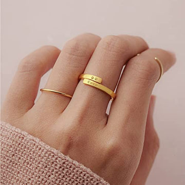 2 Name Wrap Ring - 2.5mm