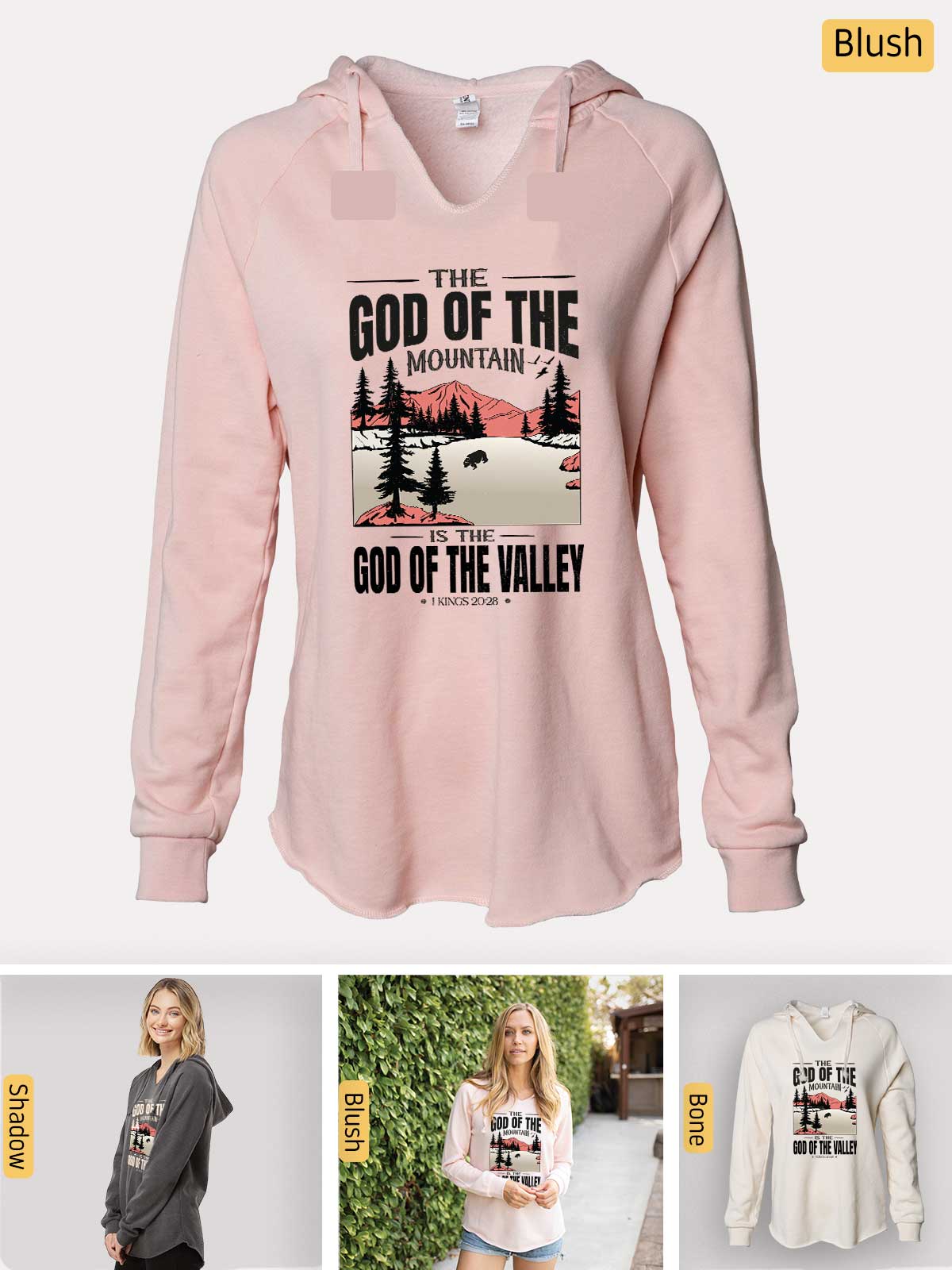 a pink hoodie with a picture of a cow on it